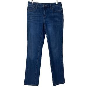 Chico’s Jeans So Slimming Girlfriend Straight Leg Women’s Size 4 | Chico’s 0R